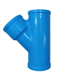 DERIVAÇÃO 45º 75MM BOLSA SOLDA PVC PN125 (JUNÇÃO)